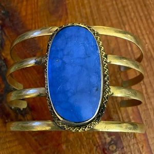 Lapis cuff bracelet….